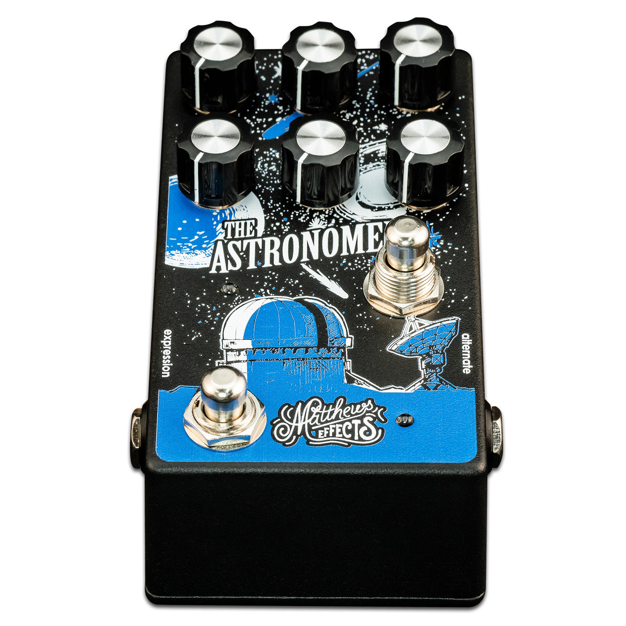 Matthews Effects Astronomer V2 3 knob reverb guitar pedal