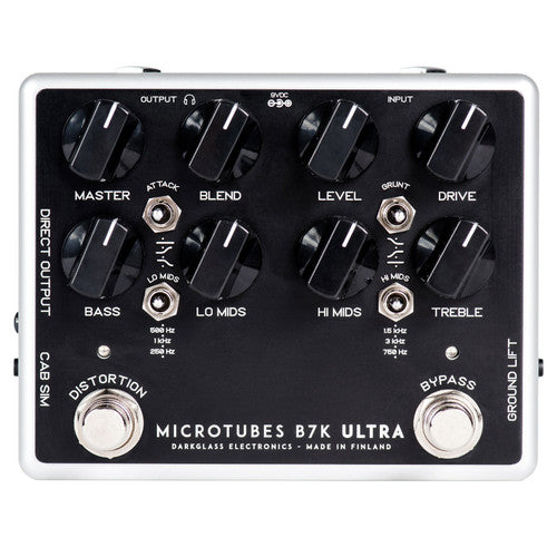 Darkglass Microtubes B7K B7U2 Ultra V2 bass effects pedal