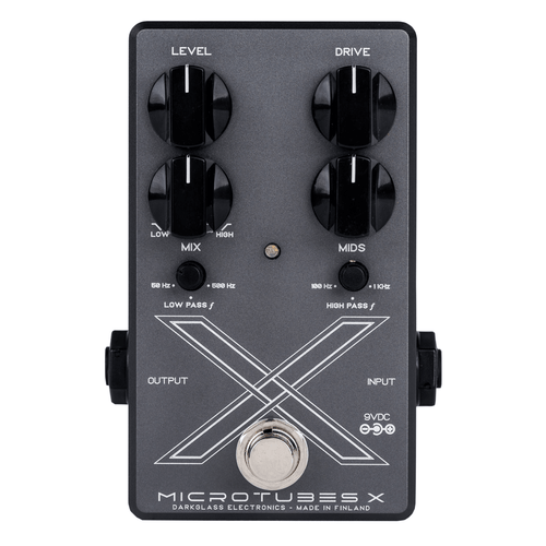 Darkglass Microtubes X multi-band distortion bass effect pedal