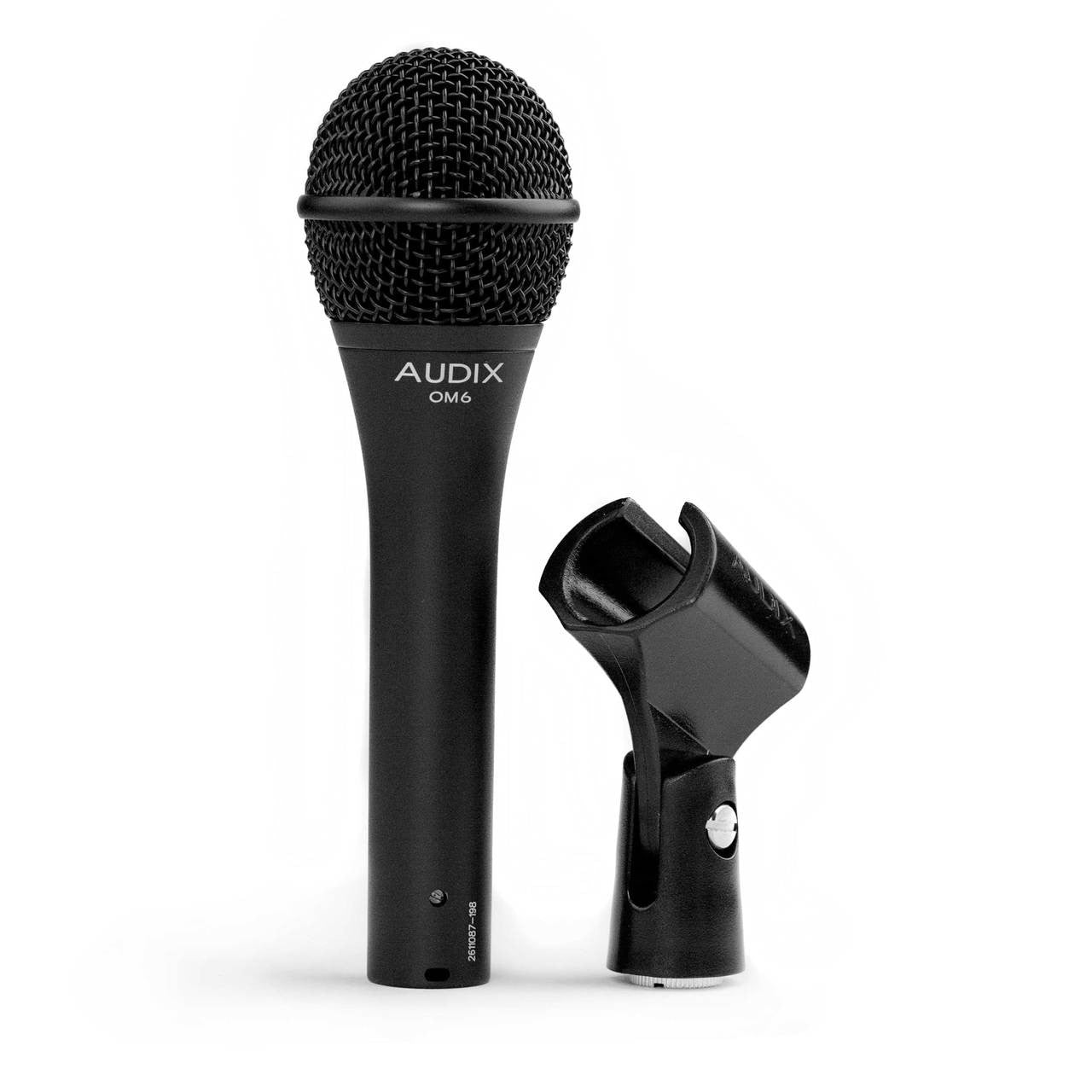 2 pack of Audix OM6 Dynamic Concert level professional vocal microphones