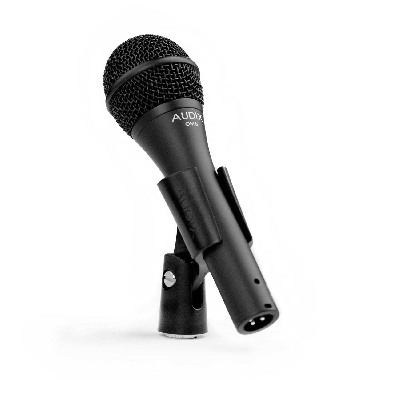2 pack of Audix OM6 Dynamic Concert level professional vocal microphones