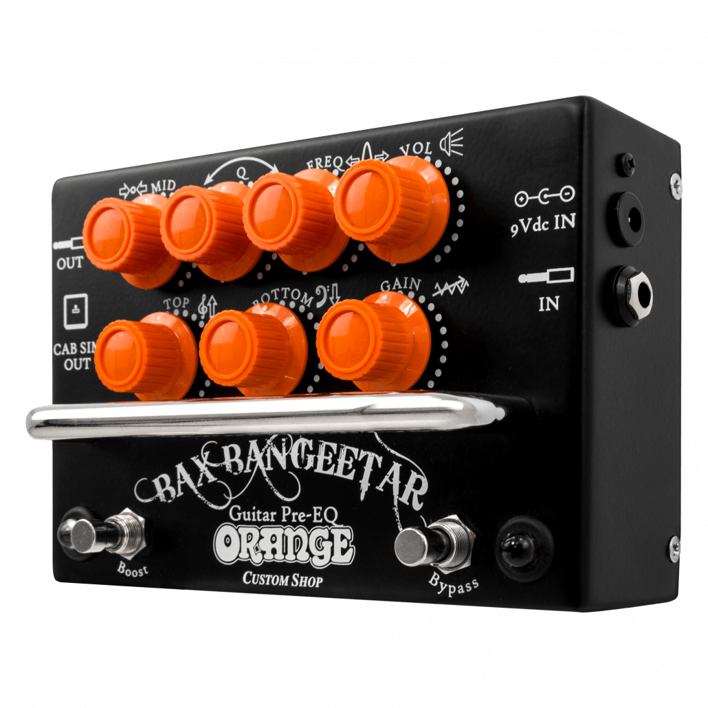 Orange Bax Bangeetar Guitar Pre-EQ Pedal Black