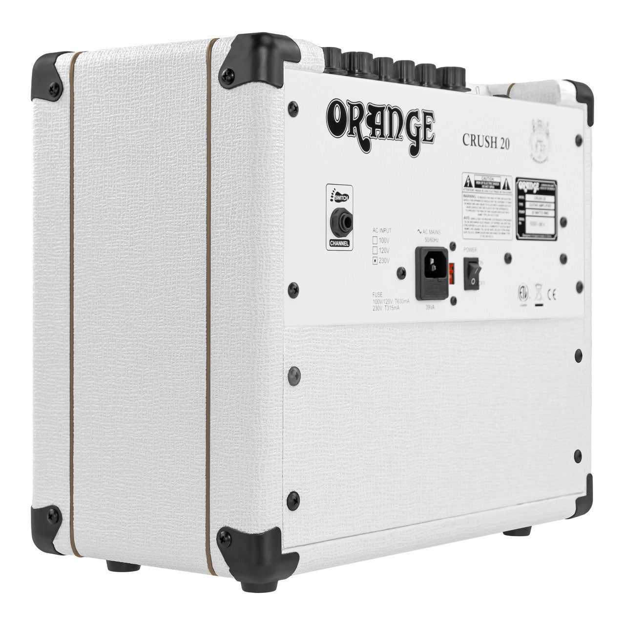 Orange Limited Crush 20 50th Anniversary White Tolex Guitar Amp