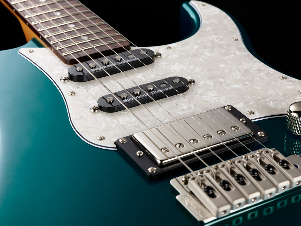 Yamaha Pacifica 612VIIX electric guitar Teal Green Metallic