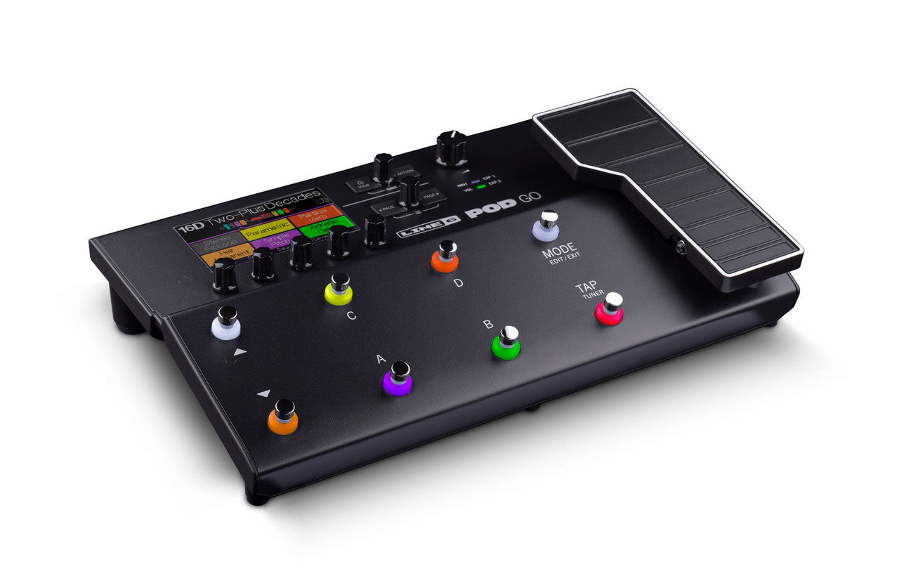 Line 6 POD Go Guitar Multi-effects Floor Processor open box