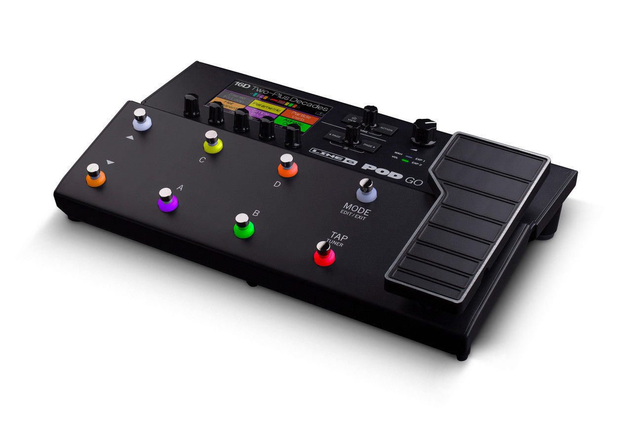 Line 6 POD Go Guitar Multi-effects Floor Processor open box