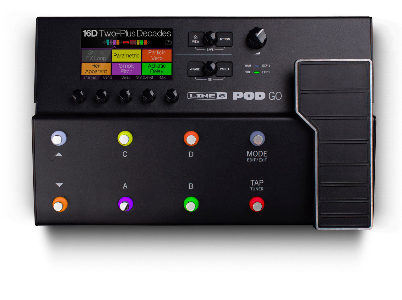Line 6 POD Go Guitar Multi-effects Floor Processor open box