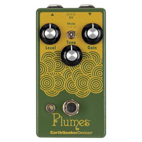 EarthQuaker Devices Plumes® Small Signal Shredder pedal open box