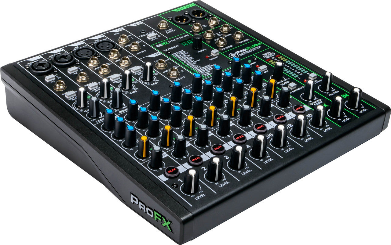 Mackie ProFX10v3 10-channel Mixer with USB and Effects open box