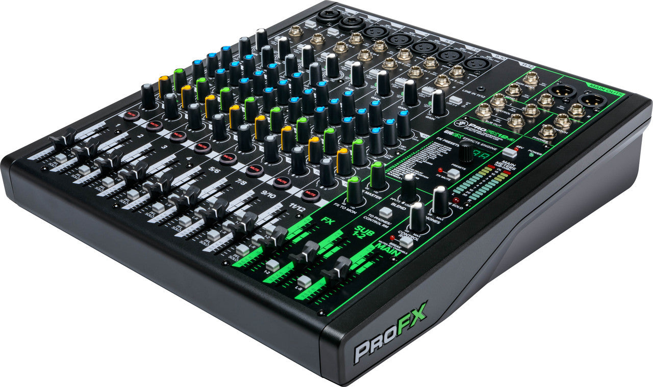 Mackie ProFX12v3 12-channel Mixer with USB and Effects demo