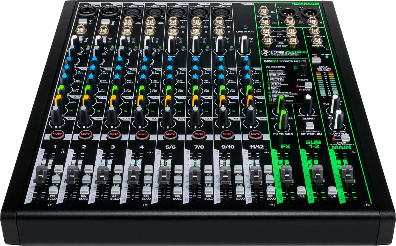 Mackie ProFX12v3 12-channel Mixer with USB and Effects demo