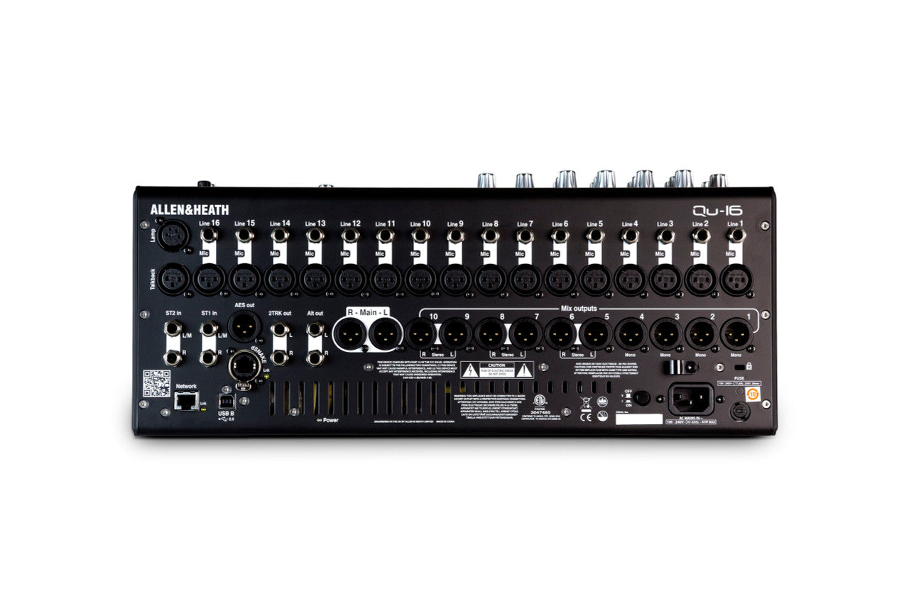 Allen & Heath Qu-16C Rackmountable Digital Mixer (Chrome Edition)