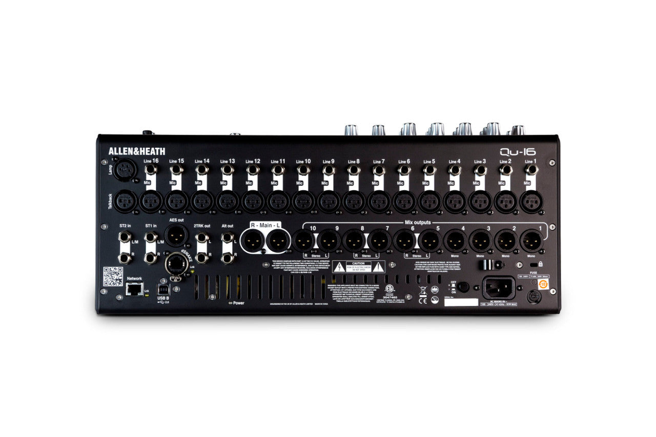 Allen & Heath Qu-16C Rackmountable Digital Mixer (Chrome Edition) open box