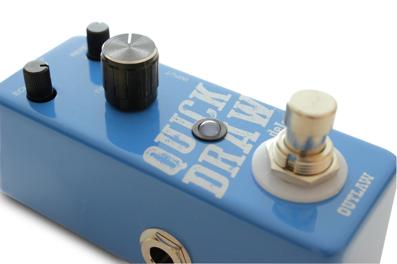 Outlaw Quick Draw Delay guitar effects pedal