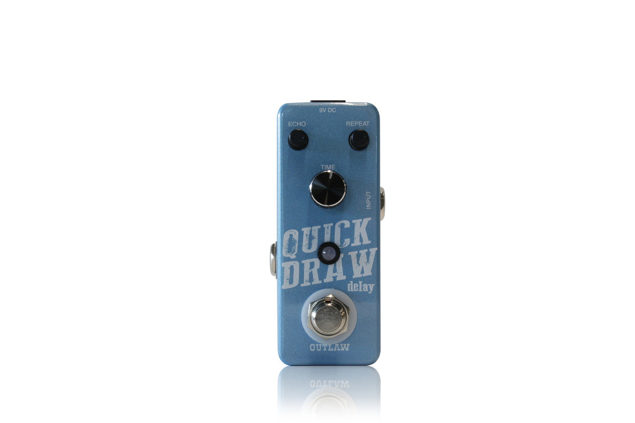 Outlaw Quick Draw Delay guitar effects pedal