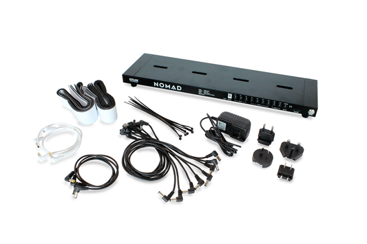 Outlaw Effects Nomad S-128 Rechargeable Powered Pedalboard w/Cables and Bag