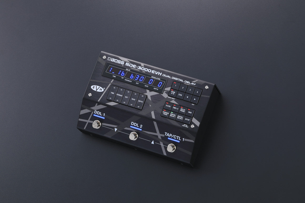 Boss SDE-3000EVH Dual Digital Delay Pedal