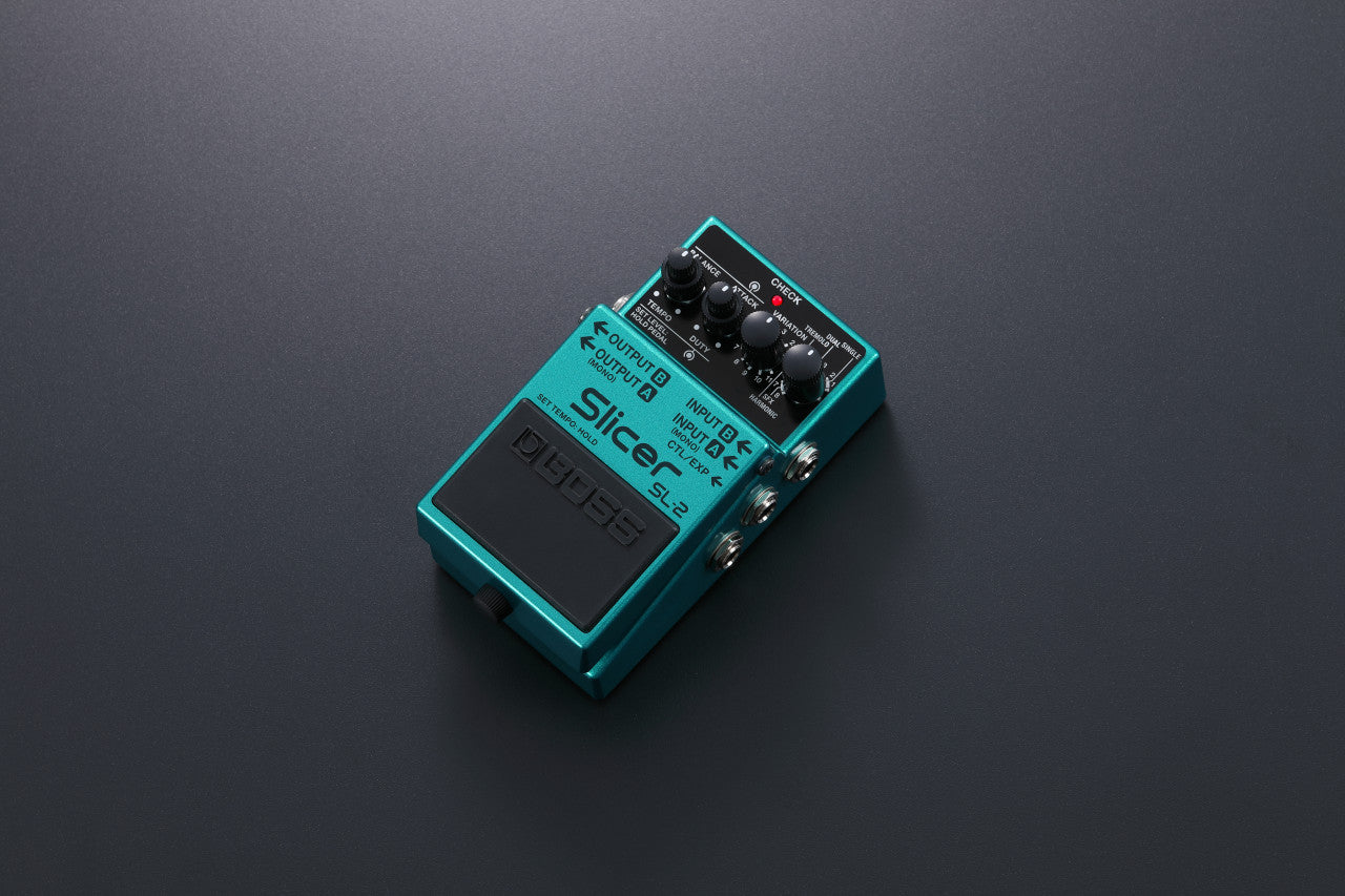 Boss SL-2 Slicer Audio Pattern Processor Pedal open box