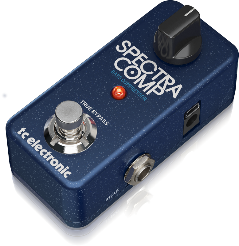 TC Electronic SpectraComp bass Compressor effects pedal