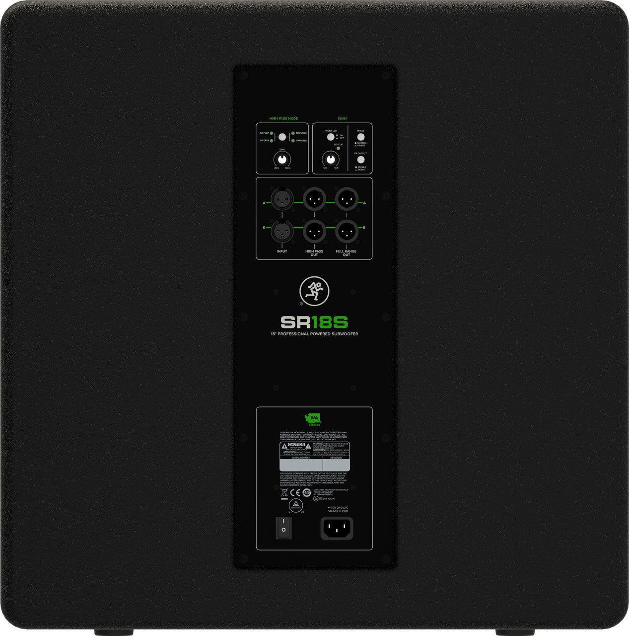Mackie SR18S 18-Inch 1600W Professional Powered Subwoofer
