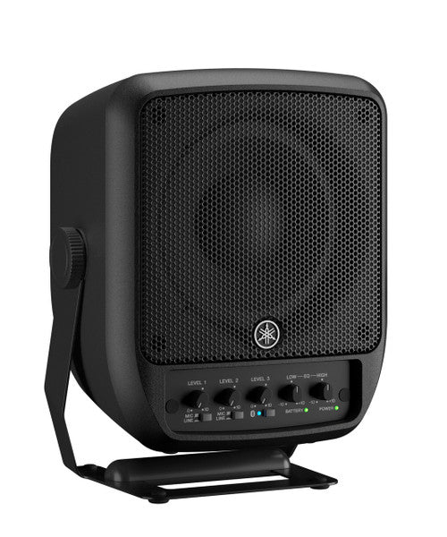Yamaha STAGEPAS 100 BTR Portable 6.5" Battery Powered PA with 3-channel Mixer open box