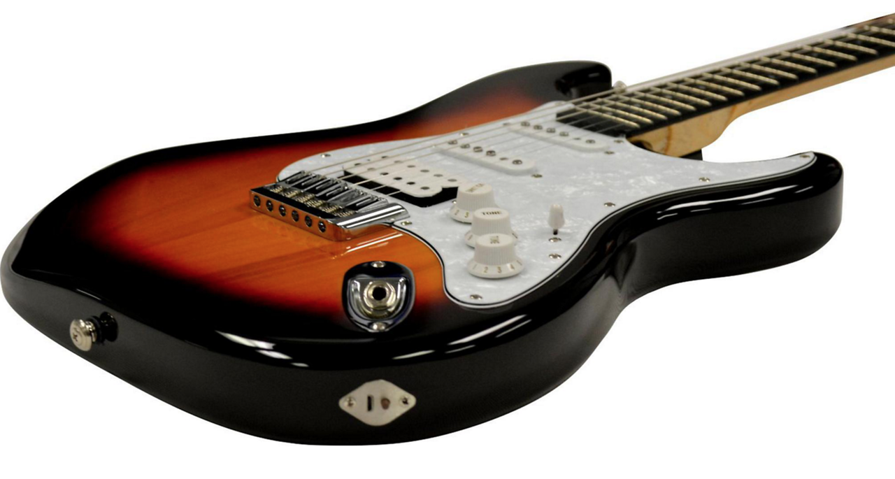 Fretlight FG-621SB SunBurst wireless learning electric guitar system Katana Fret service