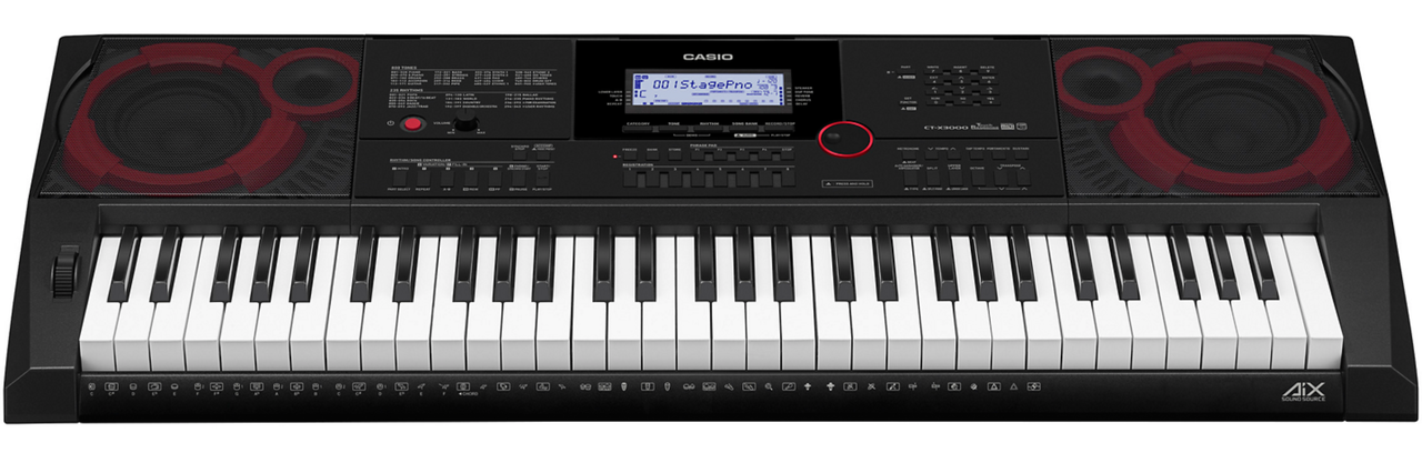 Casio CT-X3000 61-Key Portable Keyboard