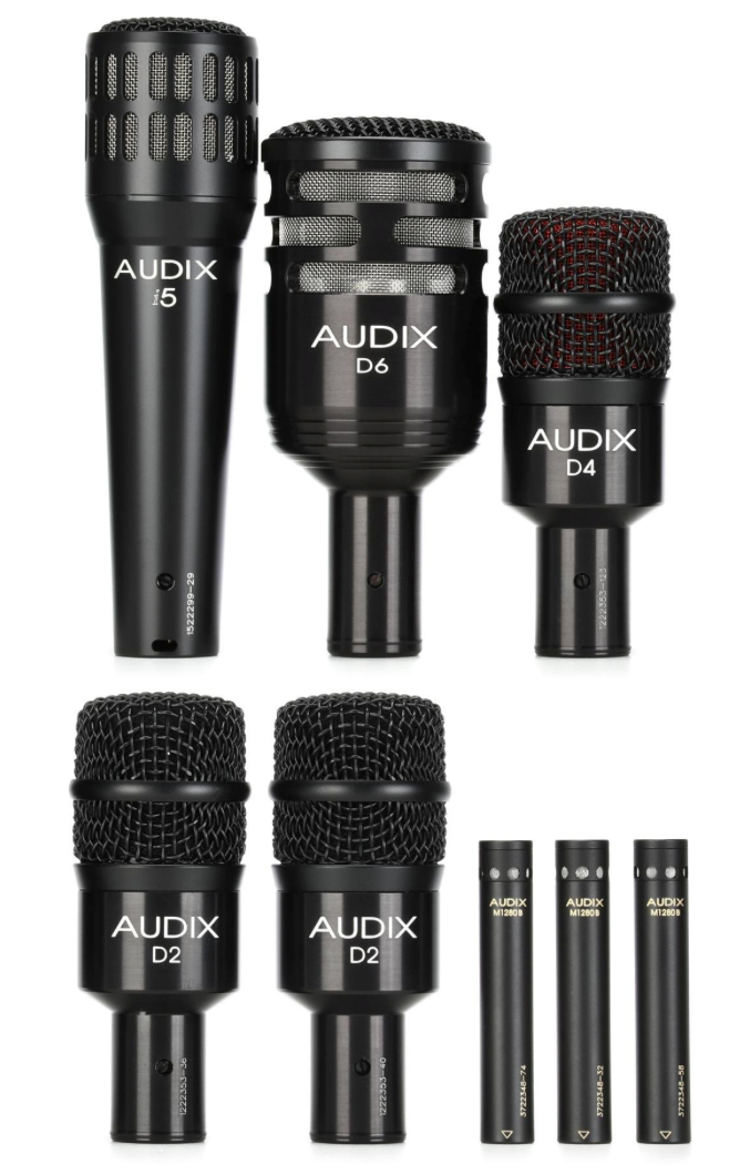 Audix DP8 8-piece Drum Microphone Package open box