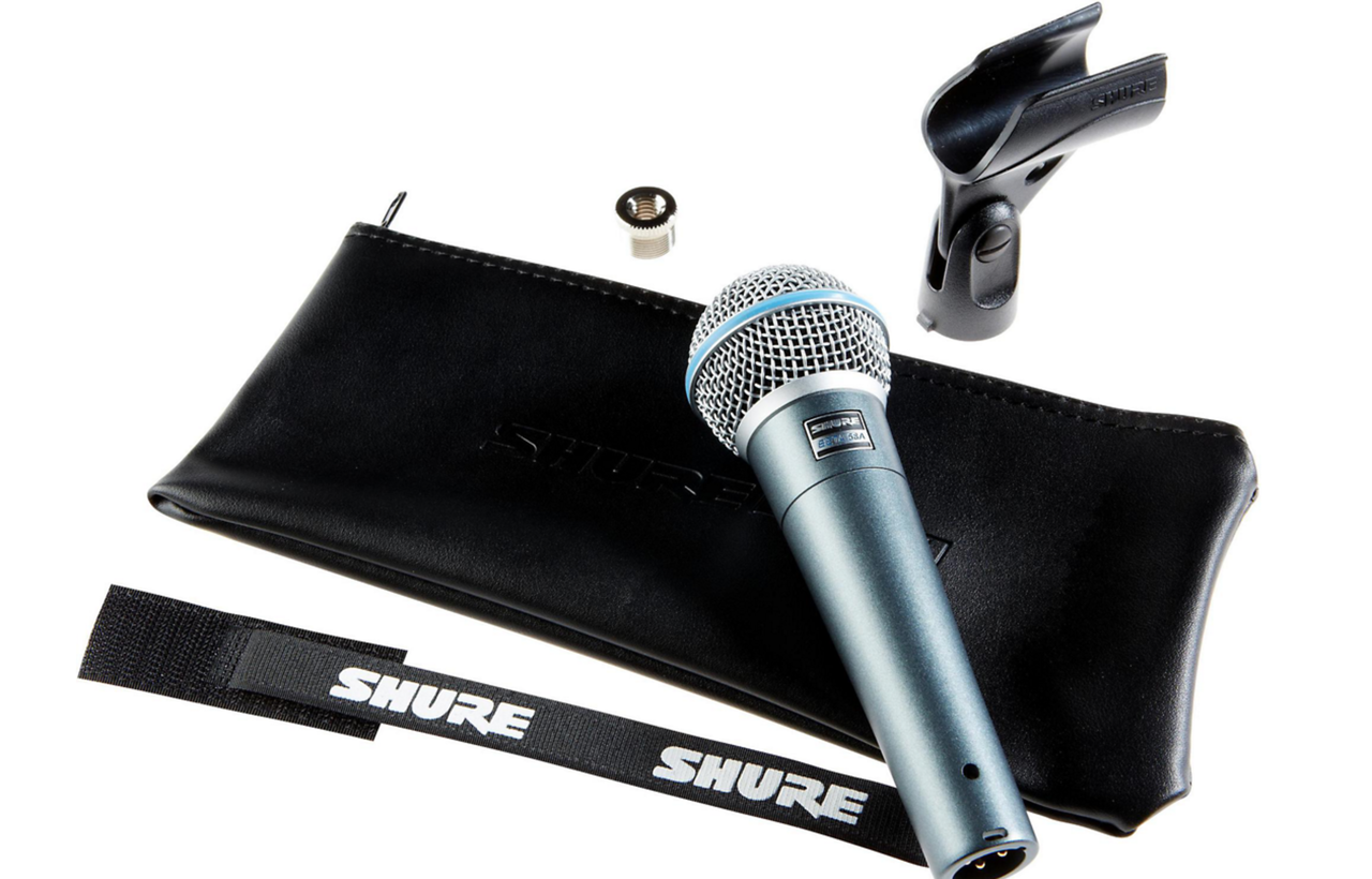 Shure BETA 58A Supercardioid Dynamic Microphone