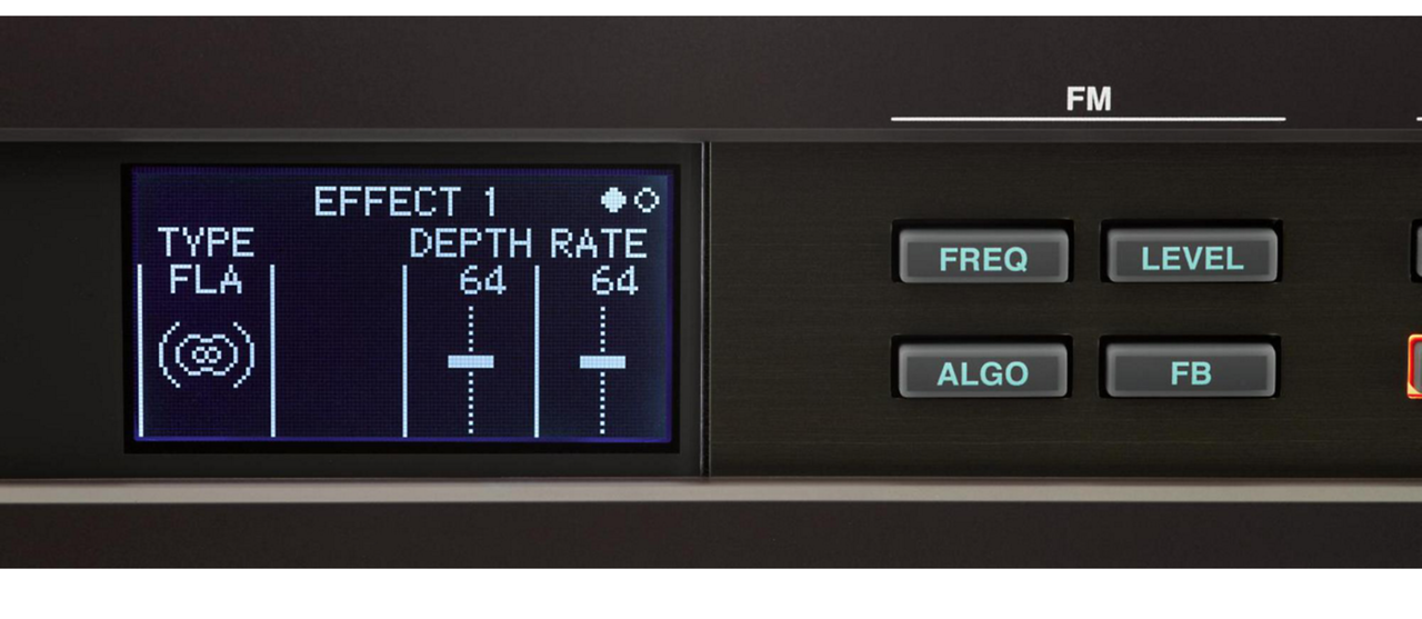 Yamaha Reface DX Mobile Mini FM Synthesizer with Built-In-Effects