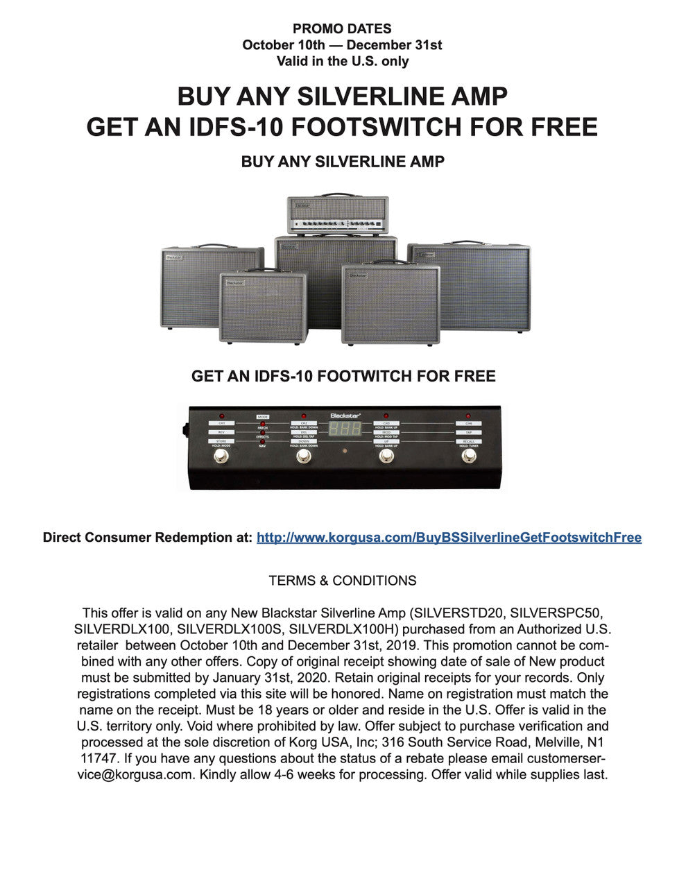 Blackstar Silverline Special  50-watt 1x12"  SPCL50 Combo Guitar Amp