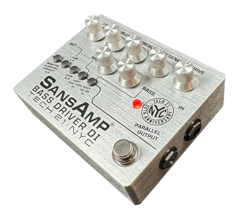 Tech21 Sans Amp 30th Anniversary Limited Edition BASS DRIVER DI