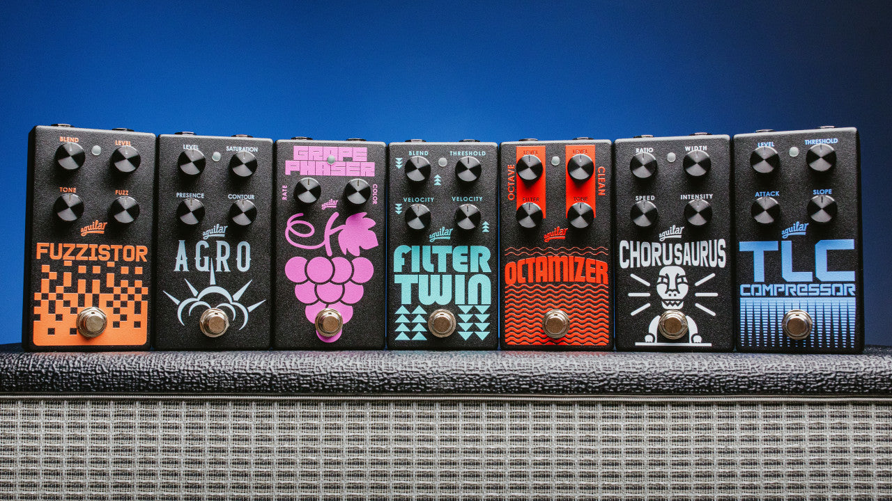 Aguilar Filter FILTERTWINV2 Twin Dual Bass Envelope Filter Pedal