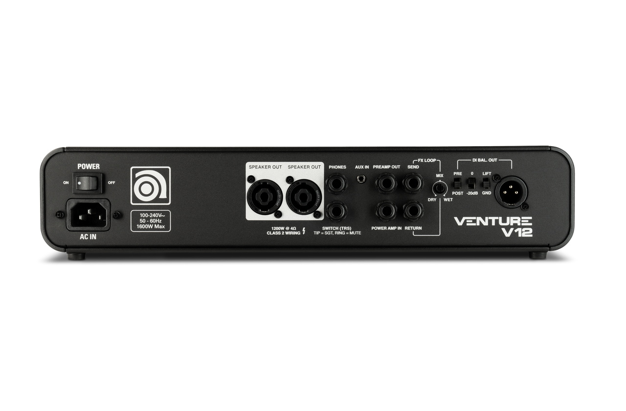Ampeg Venture V12 Bass Head 1200 watt