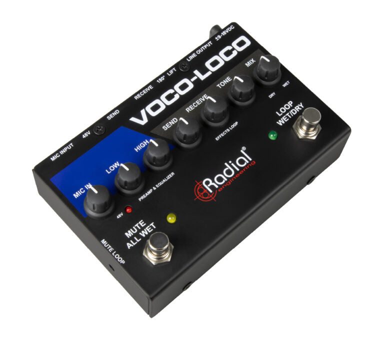 Radial Voco-Loco Microphone Effects Switcher Open Box