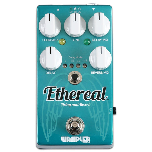 Wampler Ethereal Reverb and Delay effects guitar pedal