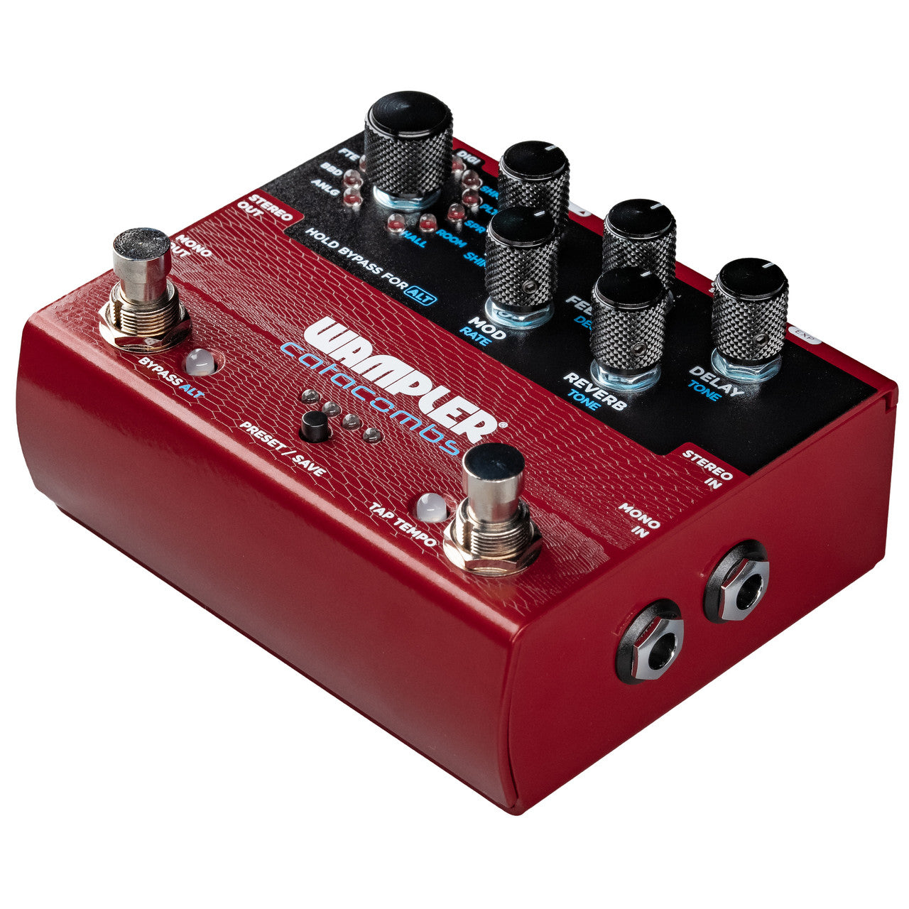 Wampler Catacombs Reverb and Delay Pedal