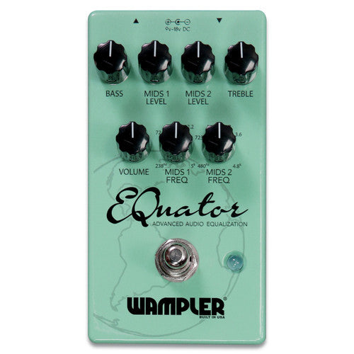 Wampler EQuator Advanced Audio Equalizer effects pedal