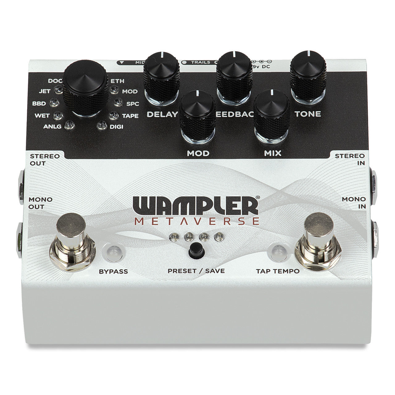 Wampler Metaverse DSP multi-delay multi-effect Guitar pedal