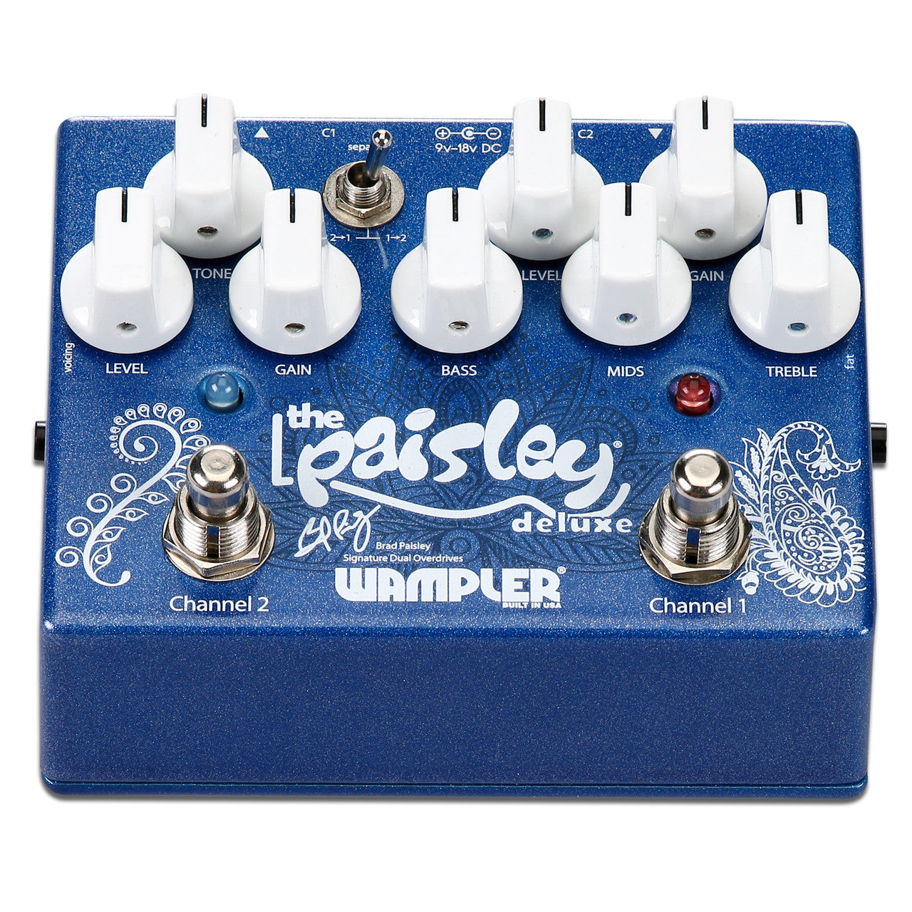 Wampler Paisley Deluxe Overdrive Guitar Pedal