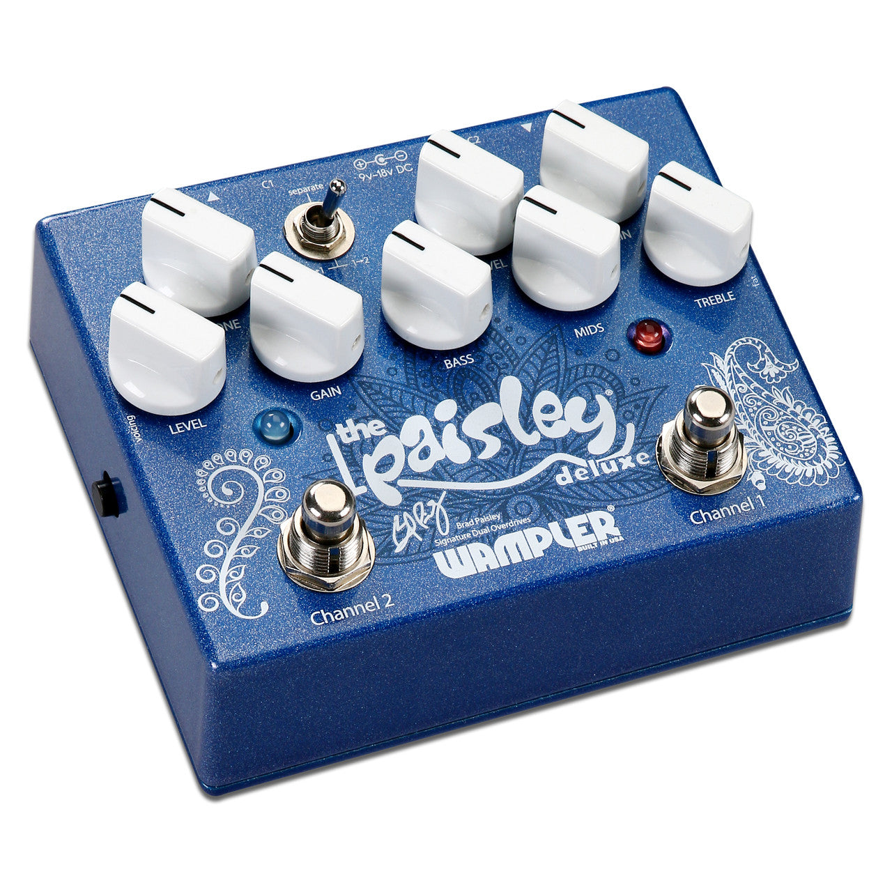 Wampler Paisley Deluxe Overdrive Guitar Pedal