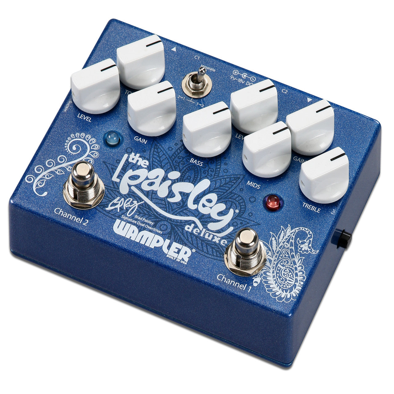 Wampler Paisley Deluxe Overdrive Guitar Pedal