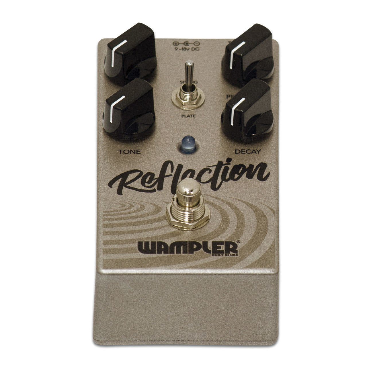 Wampler Reflection spring and plate reverb guitar effect pedal