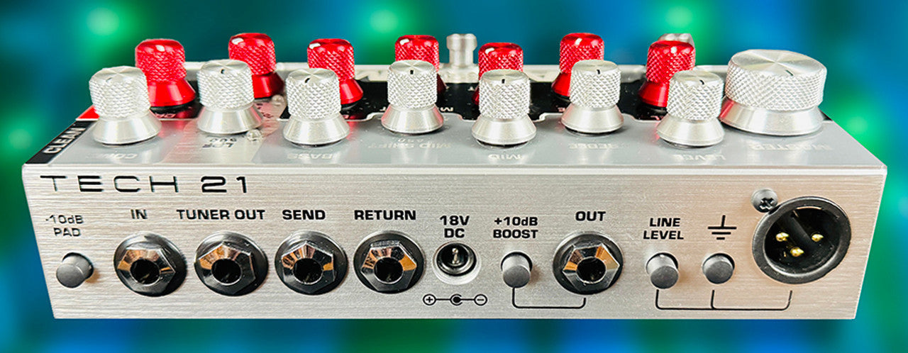 Tech 21 Sansamp XB Driver Bass Pedal open box