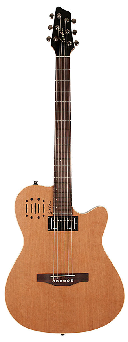 Godin A6 Ultra Natural SG Electric Acoustic guitar with gig bag 030293