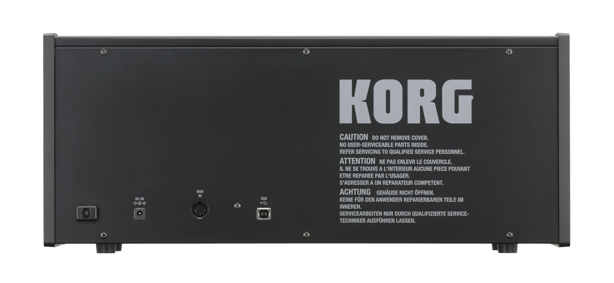 Korg MS-20 mini monophonic synthesizer keyboard