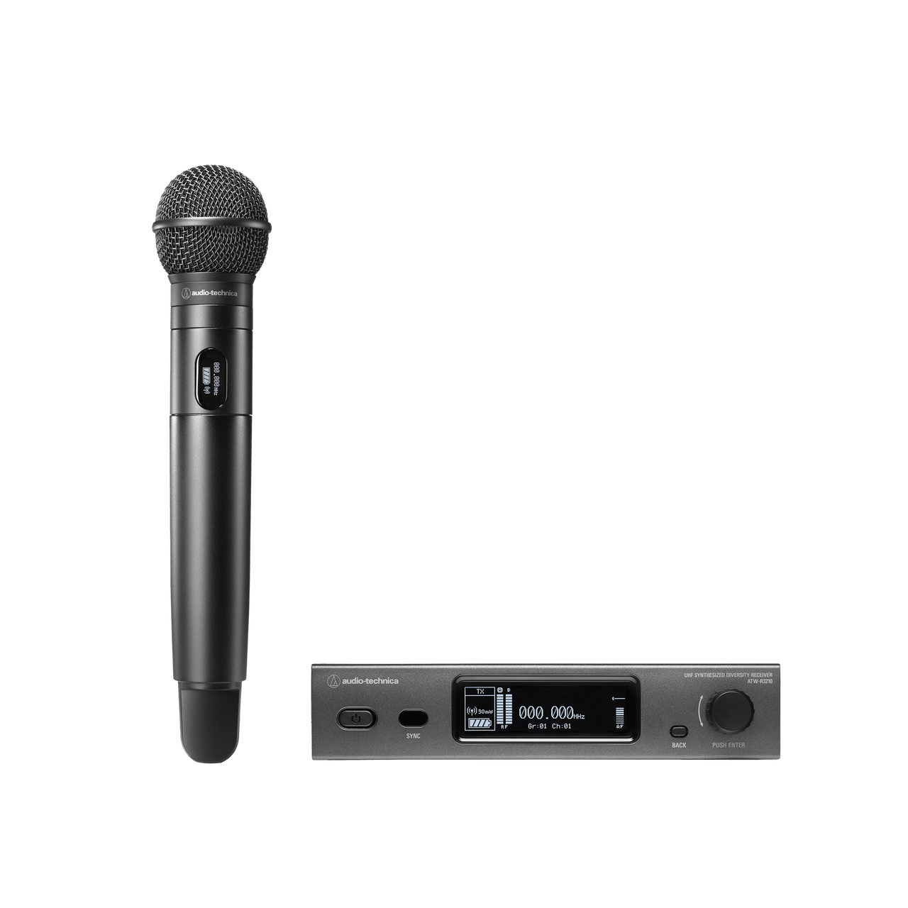 Audio-Technica ATW-3212/C510 Wireless Handheld Microphone System - DE2 Band