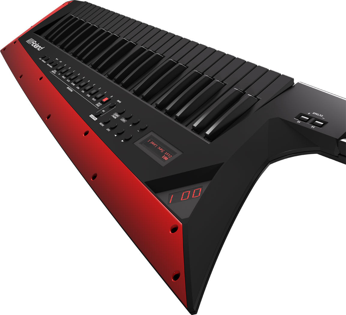 Roland AX-Edge 49-Key Keytar Synthesizer Black