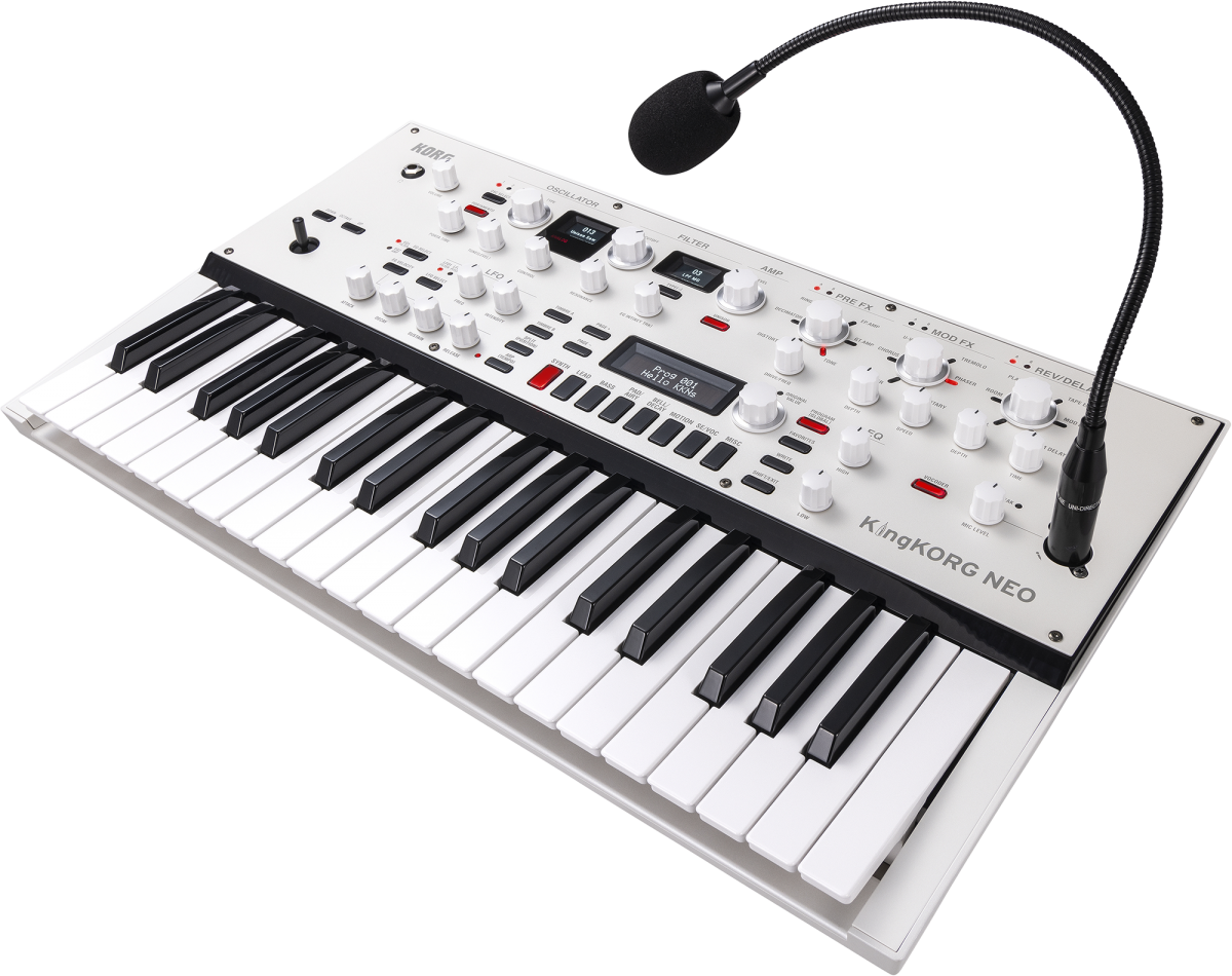 Korg KingKORG Neo 37-key Virtual Analog Synthesizer and Vocoder