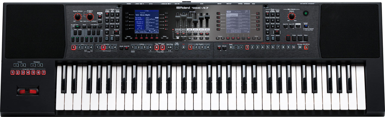 Roland E-A7 Expandable Arranger workstation keyboard B-Stock